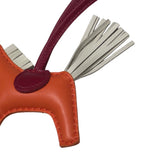 エルメス HERMES ロデオPM U刻 オレンジポピー・クレ・ルビー ユニセックス チャーム