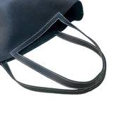 エルメス HERMES カバセリエ46 U刻印 ブラック トリヨン ユニセックス ハンドバッグ