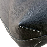 エルメス HERMES カバセリエ46 U刻印 ブラック トリヨン ユニセックス ハンドバッグ