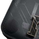 エルメス HERMES コンスタンス3 ミニ インプリメ A刻 ブラック シルバー金具 ソンブレロ レディース ショルダーバッグ