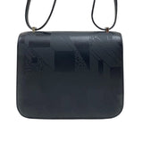 エルメス HERMES コンスタンス3 ミニ インプリメ A刻 ブラック シルバー金具 ソンブレロ レディース ショルダーバッグ