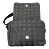 シャネル CHANEL ニュートラベルライン ベルトバッグ A29346 ブラウン ナイロンジャガード レディース ウエストバッグ