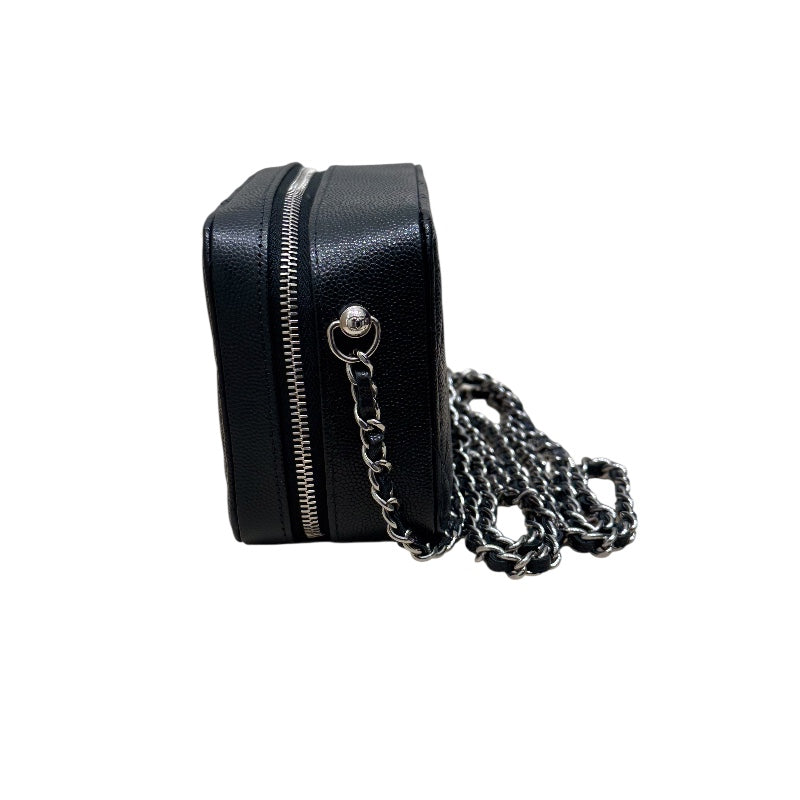 【CHANEL/シャネル】 AP2426  マトラッセ カメラ ミニバッグ チェーン   ショルダーバッグ ラムスキン ブラック レディース【中古】【真子質店】【BL】【DTSx】 シャネル CHANEL マトラッセ ミニカメラバッグ AP2426 ブラック