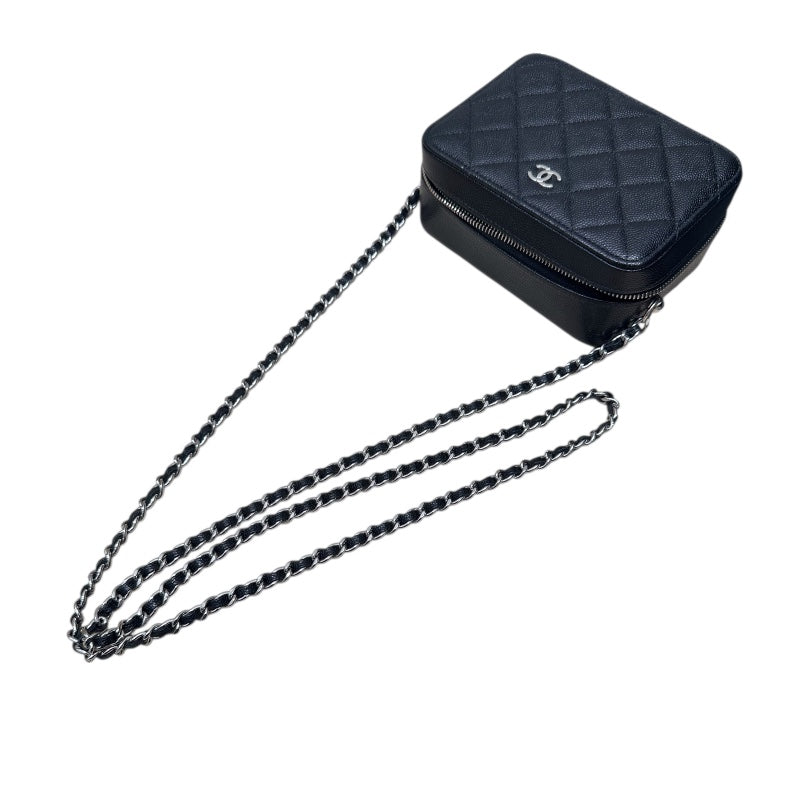【CHANEL/シャネル】 AP2426  マトラッセ カメラ ミニバッグ チェーン   ショルダーバッグ ラムスキン ブラック レディース【中古】【真子質店】【BL】【DTSx】 マトラッセ シャネル ミニ カメラバッグ チェーンショルダー