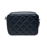 シャネル CHANEL マトラッセ　ミニカメラバッグ AP2426 ブラック キャビアスキン SV金具 レディース ショルダーバッグ