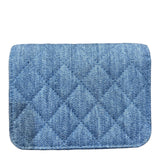 シャネル CHANEL デニムチェーンクラッチ AP1628 デニム ゴールド金具 デニム レディース ウォレットチェーン