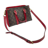 ルイ・ヴィトン LOUIS VUITTON スフロNV　BB M44818 ブラウン・レッド×GD金具 モノグラム レディース ショルダーバッグ