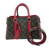 ルイ・ヴィトン LOUIS VUITTON スフロNV　BB M44818 ブラウン・レッド×GD金具 モノグラム レディース ショルダーバッグ