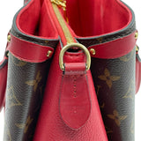 ルイ・ヴィトン LOUIS VUITTON スフロNV　BB M44818 ブラウン・レッド×GD金具 モノグラム レディース ショルダーバッグ