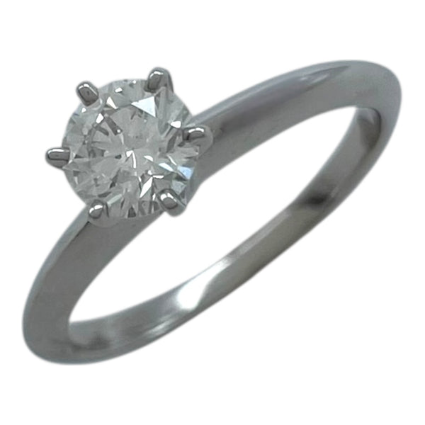 ティファニー TIFFANY＆CO ソリティア ダイヤリング プラチナ Pt950