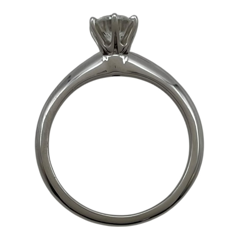 ティファニー TIFFANY＆CO ソリティア ダイヤリング プラチナ Pt950