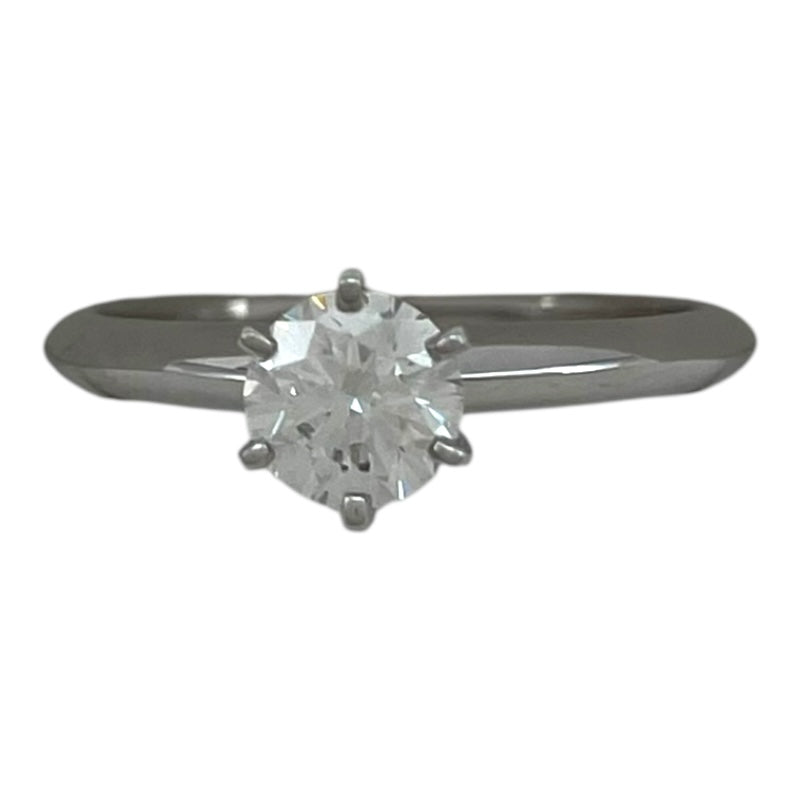 ティファニー TIFFANY&CO ソリティア ダイヤリング プラチナ Pt950 ティファニー TIFFANY&CO ソリティア ダイヤリング プラチナ Pt950