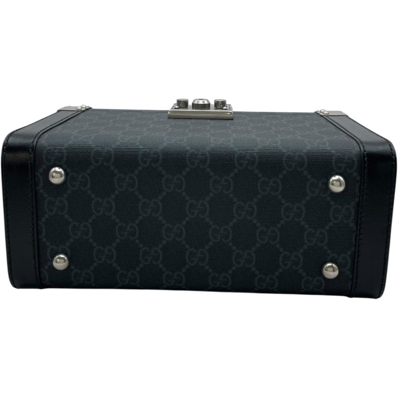 グッチ GUCCI GGスプリーム ビューティーケース 722181 ブラック GG
