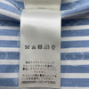 ルイ・ヴィトン LOUIS VUITTON モノグラムストライプ長袖シャツ HTS26W ブルー コットン メンズ 長袖シャツ