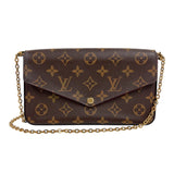 ルイ・ヴィトン LOUIS VUITTON ポシェット・フェリシー M81896 ブラウン モノグラム レディース ショルダーバッグ