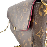 ルイ・ヴィトン LOUIS VUITTON ポシェット・フェリシー M81896 ブラウン モノグラム レディース ショルダーバッグ