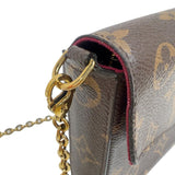 ルイ・ヴィトン LOUIS VUITTON ポシェット・フェリシー M81896 ブラウン モノグラム レディース ショルダーバッグ