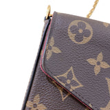 ルイ・ヴィトン LOUIS VUITTON ポシェット・フェリシー M81896 ブラウン モノグラムキャンバス レディース ショルダーバッグ