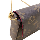 ルイ・ヴィトン LOUIS VUITTON ポシェット・フェリシー M81896 ブラウン モノグラムキャンバス レディース ショルダーバッグ