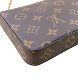 ルイ・ヴィトン LOUIS VUITTON ポシェット・フェリシー M81896 ブラウン モノグラムキャンバス レディース ショルダーバッグ