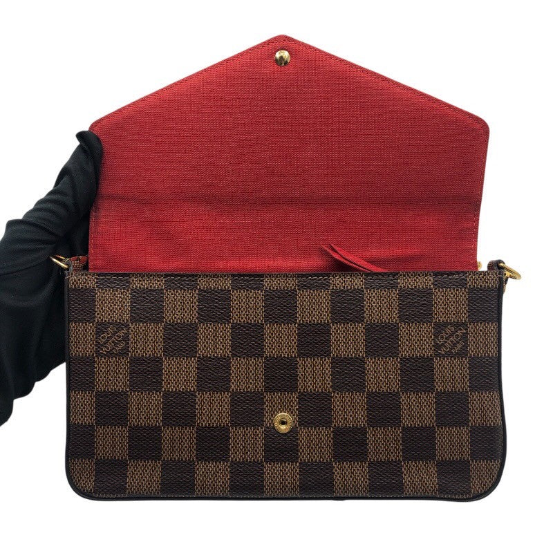 ルイ・ヴィトン LOUIS VUITTON ポシェット・フェリシー N63032 ダミエ ダミエキャンバス レディース ショルダーバッグ ルイ・ヴィトン LOUIS VUITTON ポシェット・フェリシー N63032 ダミエ