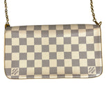 ルイ・ヴィトン LOUIS VUITTON ポシェット・フェリシー N63106 ホワイト ダミエアズールキャンバス レディース ショルダーバッグ