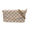 ルイ・ヴィトン LOUIS VUITTON ポシェット・フェリシー N63106 ホワイト ダミエ・アズール レディース ショルダーバッグ