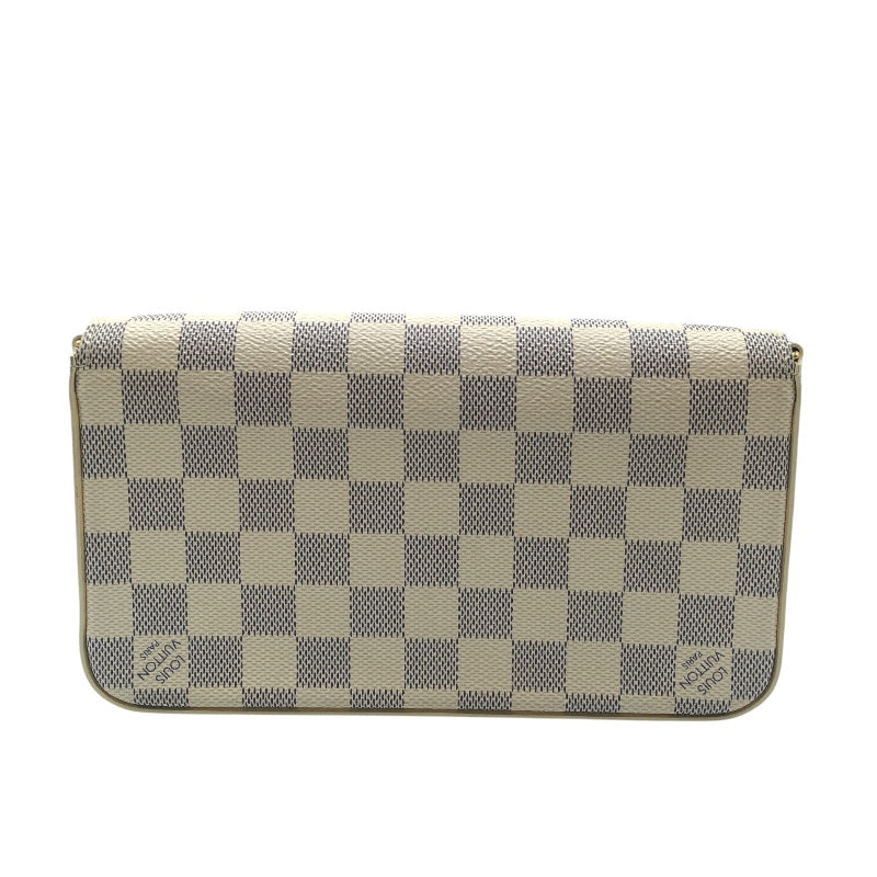 ルイ・ヴィトン LOUIS VUITTON ポシェット・フェリシー N63106 ホワイト ダミエアズール レディース ショルダーバッグ