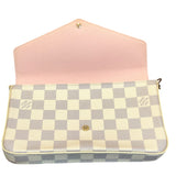 ルイ・ヴィトン LOUIS VUITTON ポシェット・フェリシー N63106 ホワイト ダミエアズール レディース ショルダーバッグ