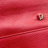 グッチ GUCCI インターロッキングGチェーンウォレット 510314 レッド×GD金具 カーフレザー レディース ショルダーバッグ