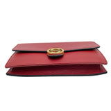 グッチ GUCCI インターロッキングGチェーンウォレット 510314 レッド×GD金具 カーフレザー レディース ショルダーバッグ