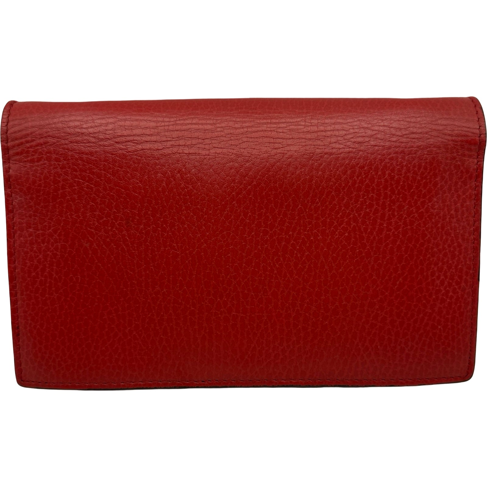 グッチ GUCCI インターロッキングGチェーンウォレット 510314 レッド