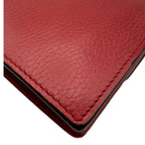 グッチ GUCCI インターロッキングGチェーンウォレット 510314 レッド ゴールド金具 レザー レディース ショルダーバッグ