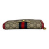 グッチ GUCCI GGスプリームビーチェーンウォレット 176079 ブラウン×レッド GGスプリーム レディース ショルダーバッグ