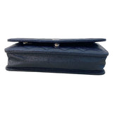 シャネル CHANEL マトラッセチェーンウォレット AP0250 30番台 ブラック SV金具 キャビア レディース ウォレットチェーン