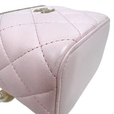 シャネル CHANEL スモールチェーンバニティ AP258 ピンク/ゴールド金具 ラムスキン レディース ショルダーバッグ