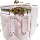 シャネル CHANEL スモールチェーンバニティ AP258 ピンク/ゴールド金具 ラムスキン レディース ショルダーバッグ