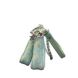 ルイ・ヴィトン LOUIS VUITTON ミュルティ・ポシェット・アクセソワール M46180 ブルー モノグラム・アンプラント レディース ショルダーバッグ