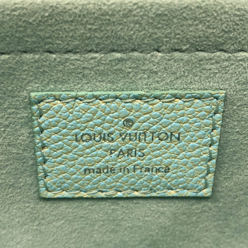 ルイ・ヴィトン LOUIS VUITTON ミュルティ・ポシェット・アクセソワール M46180 ブルー モノグラム・アンプラント レディース ショルダーバッグ