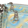ルイ・ヴィトン LOUIS VUITTON ミュルティ・ポシェット・アクセソワール M46180 ブルー モノグラム・アンプラント レディース ショルダーバッグ