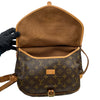 ルイ・ヴィトン LOUIS VUITTON ソミュール30 M42256 ブラウン モノグラムキャンバス レディース ショルダーバッグ