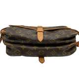 ルイ・ヴィトン LOUIS VUITTON ソミュール30 M42256 ブラウン モノグラムキャンバス レディース ショルダーバッグ