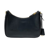 プラダ PRADA Re-Edition 2005 バッグ 1BH204 ブラック ゴールド金具 サフィアーノ レディース ショルダーバッグ