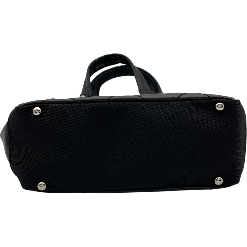 シャネル CHANEL パリビアリッツトートPM A34208 11番台 ブラック SV金具 コーティングキャンバス レディース トートバッグ