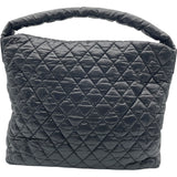 シャネル CHANEL コココクーン バッグ A48490 ブラック SV金具 ナイロン レディース ハンドバッグ