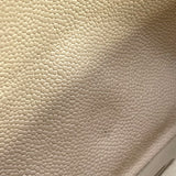 シャネル CHANEL マトラッセ30 A28600 15番台 ベージュ SV金具 キャビアスキン レディース ショルダーバッグ