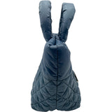 シャネル CHANEL コココクーン トートGM A47107 ブルー SV金具 ナイロン レディース トートバッグ