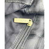 シャネル CHANEL ニュートラベルライン ショルダー A29347 ブラック GD金具 ナイロンジャガード レディース ショルダーバッグ