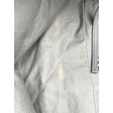 シャネル CHANEL ドーヴィル ラージショッピング A57180 グレー SV金具 キャンバス レディース ショルダーバッグ