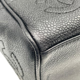 シャネル CHANEL ココチェーントート 3番台 ブラック　GD金具 キャビア レディース トートバッグ